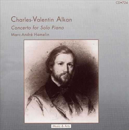 Charles-Valentin Alkan: Concerto for Solo Piano cover art