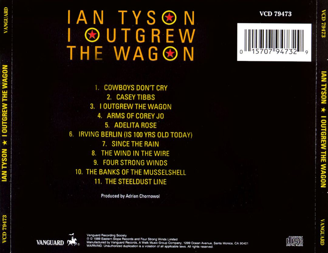 I Outgrew the Wagon cover art