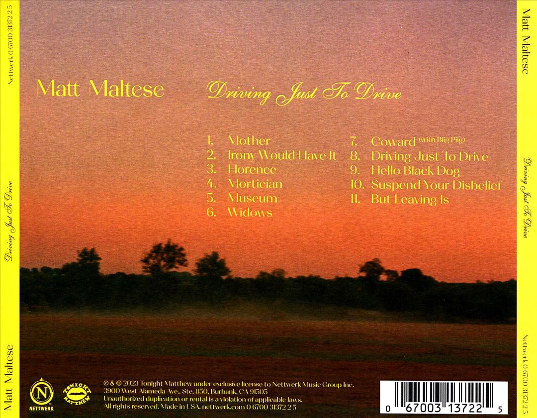 Driving Just to Drive cover art
