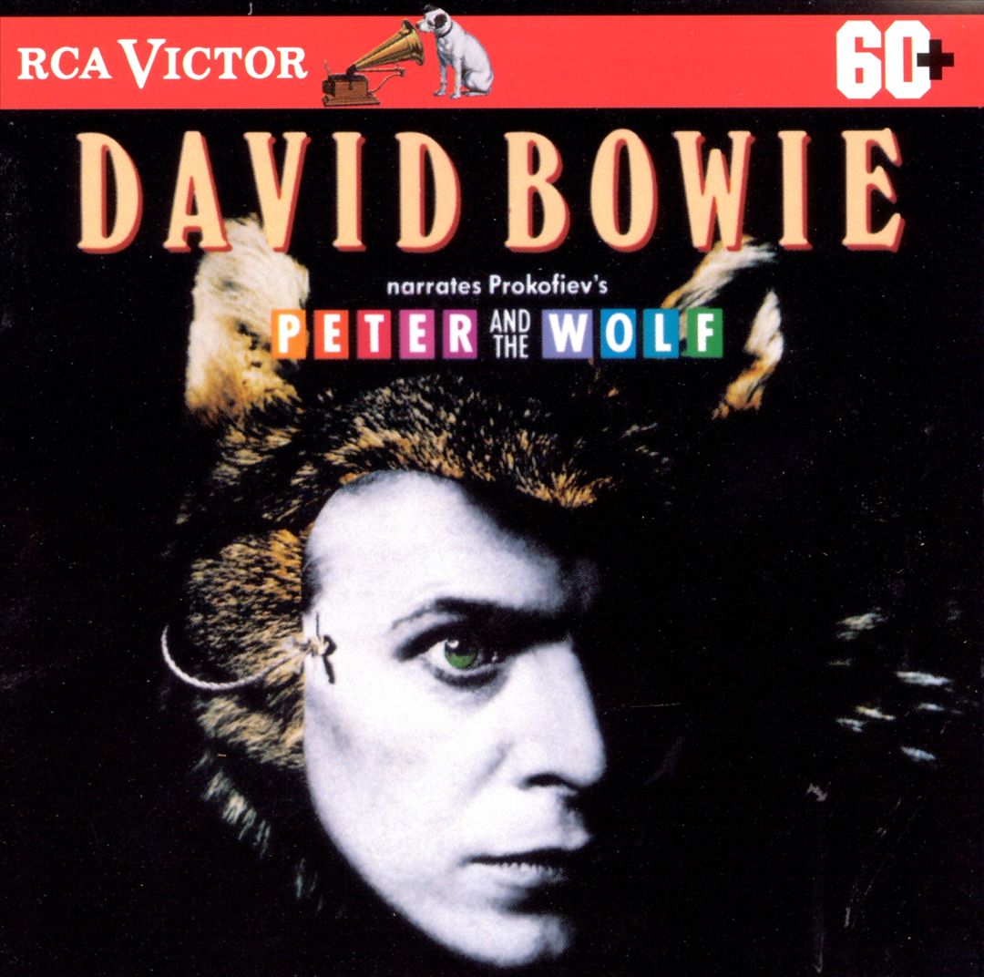 David Bowie Narrates Prokofiev's Peter and the Wolf cover art