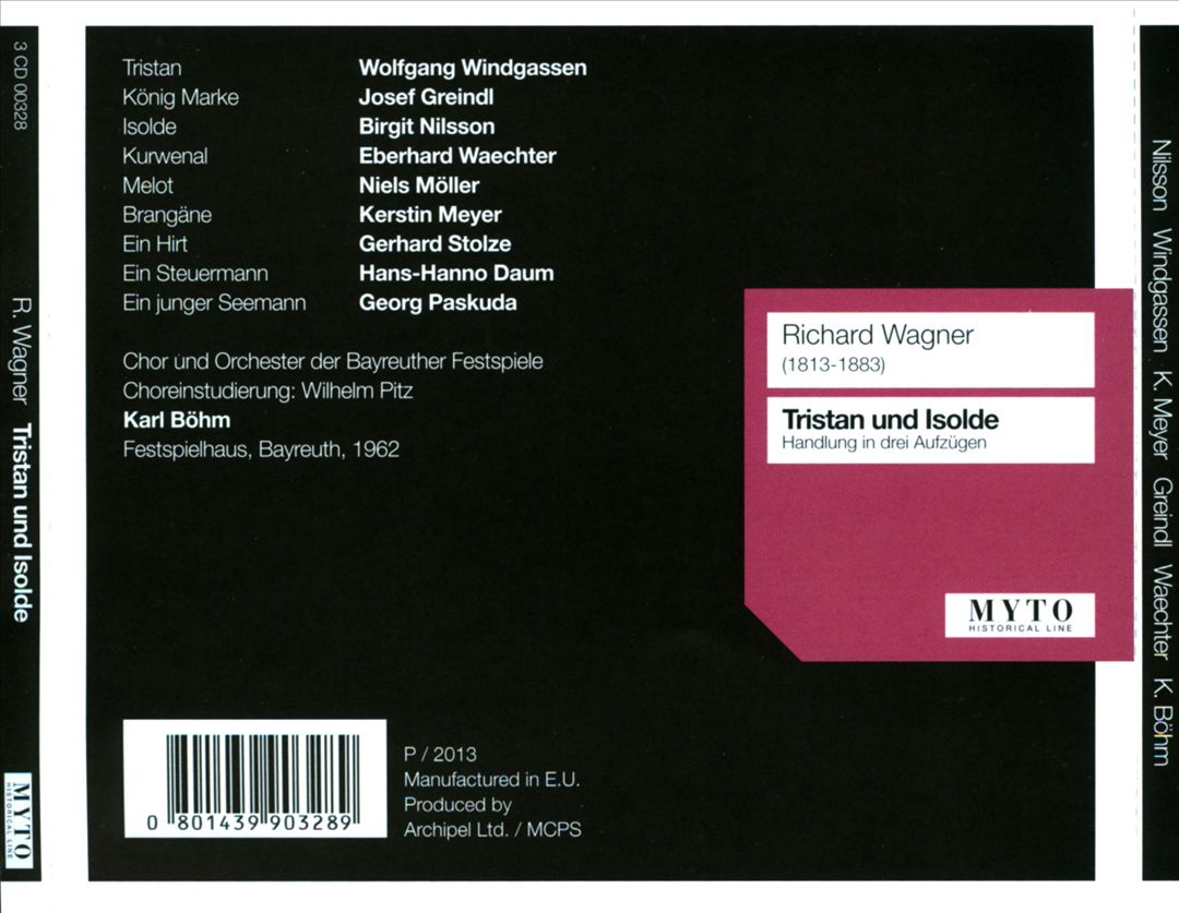 Wagner: Tristan und Isolde cover art