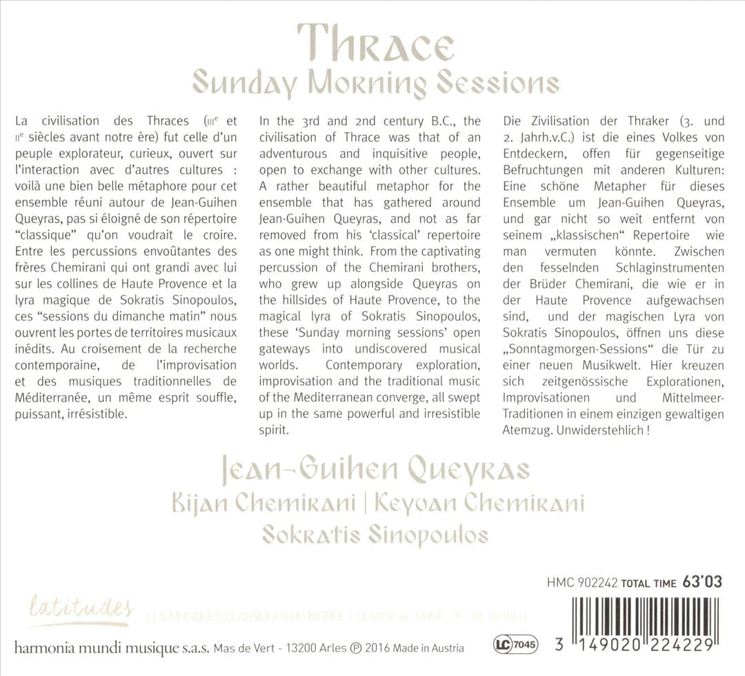 Thrace [Sunday Morning Sessions] cover art