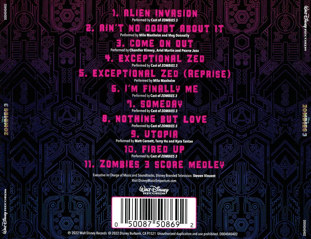 Zombies 3 [Original TV Soundtrack] cover art