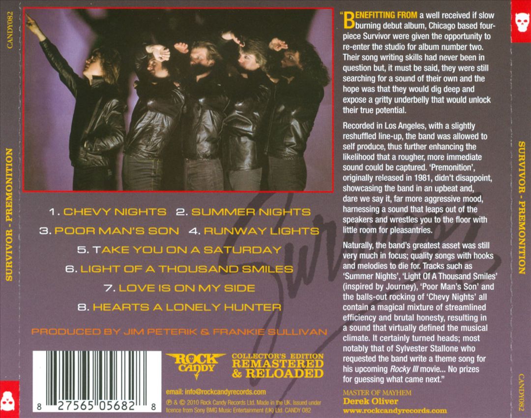 Premonition cover art