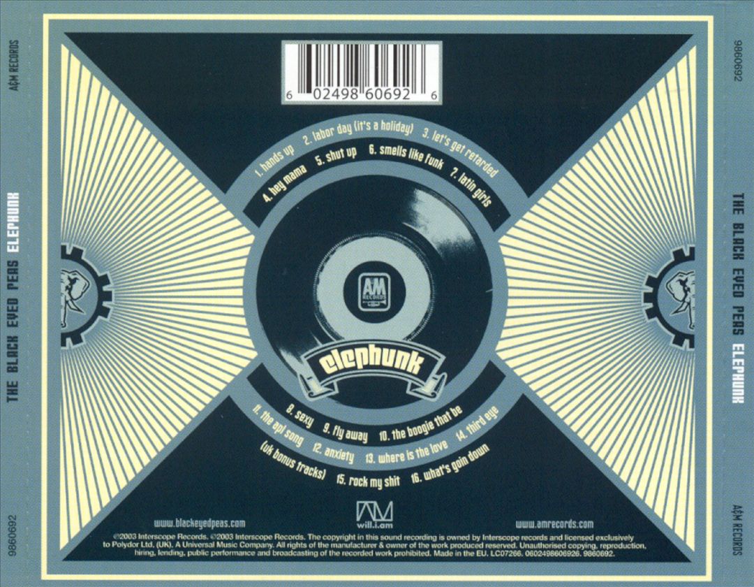 Elephunk [UK Bonus Tracks] cover art
