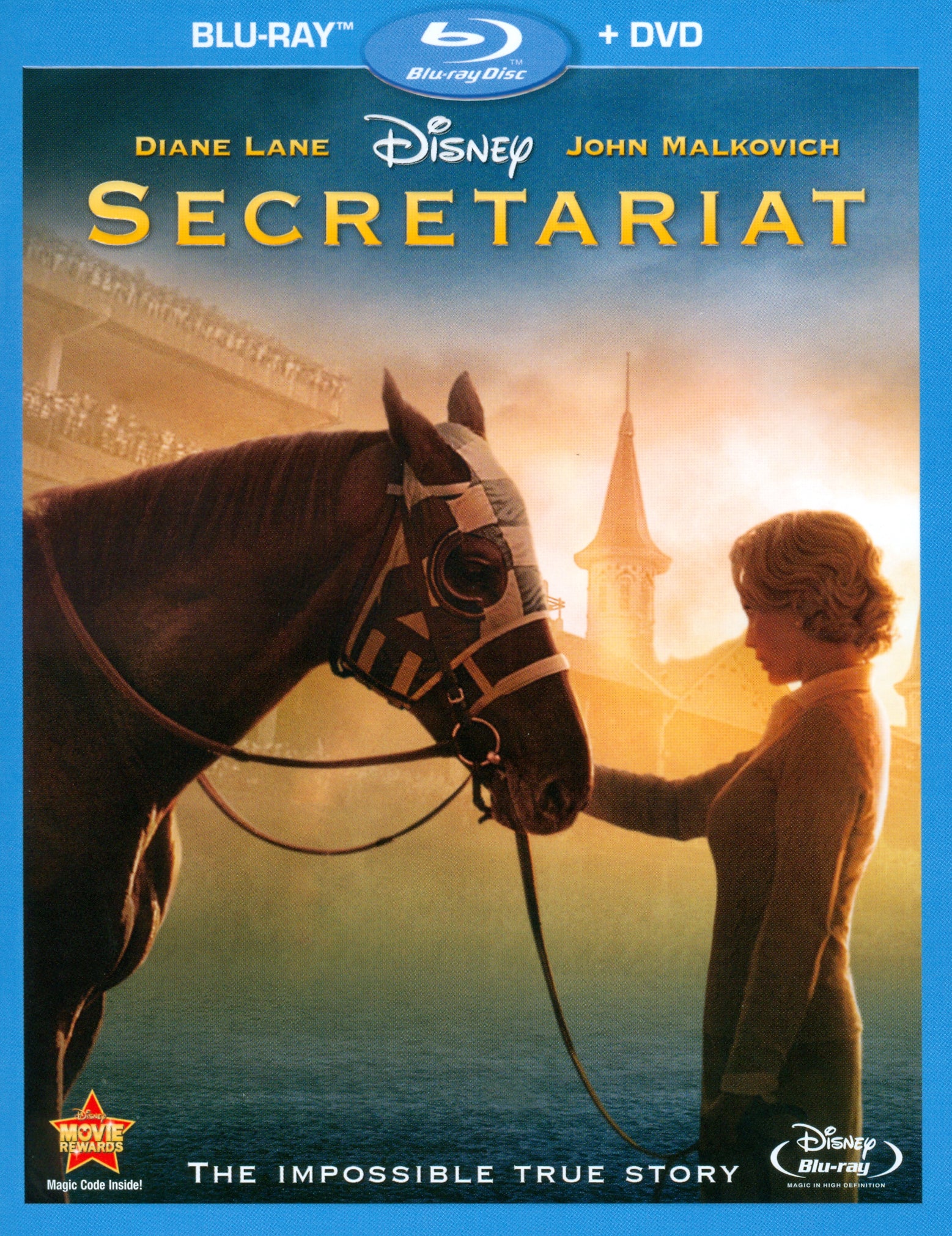 Secretariat [2 Discs] [Blu-ray/DVD] cover art