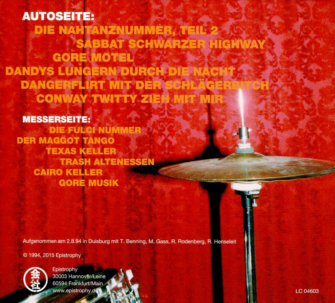 Gore Motel cover art