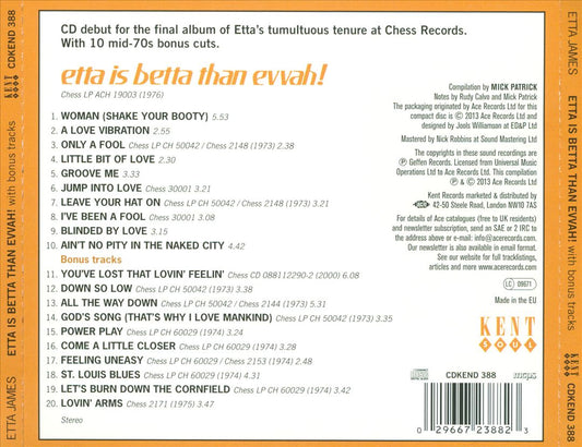 Etta Is Betta Than Evvah! cover art