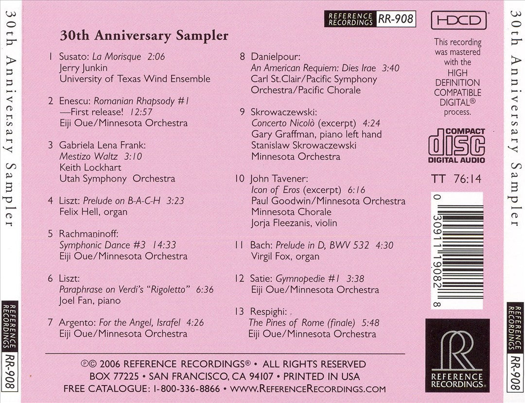 30th Anniversary Sampler cover art
