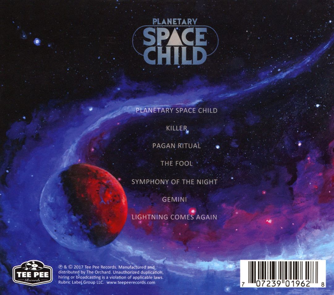 Planetary Space Child  cover art