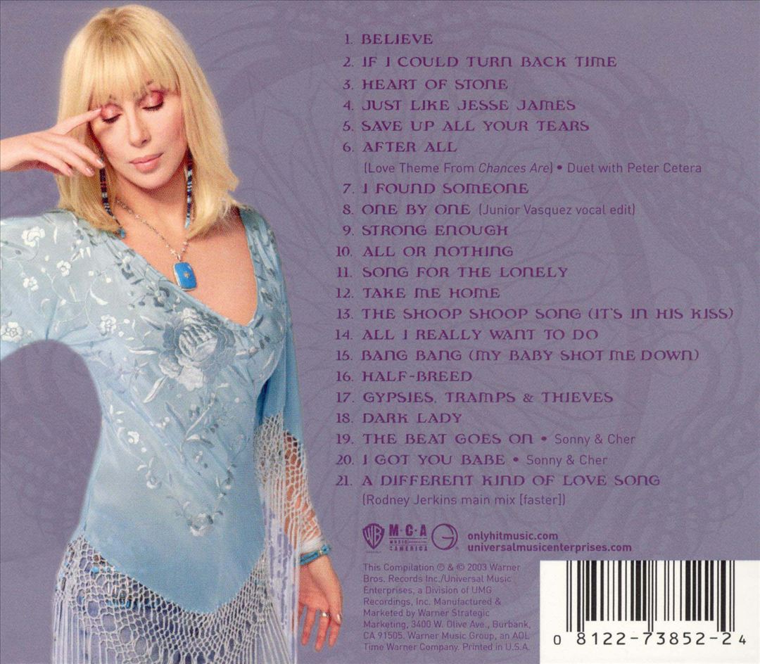Very Best of Cher [Warner Bros #1] cover art