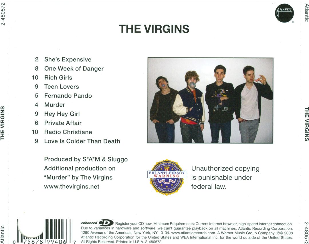 Virgins cover art