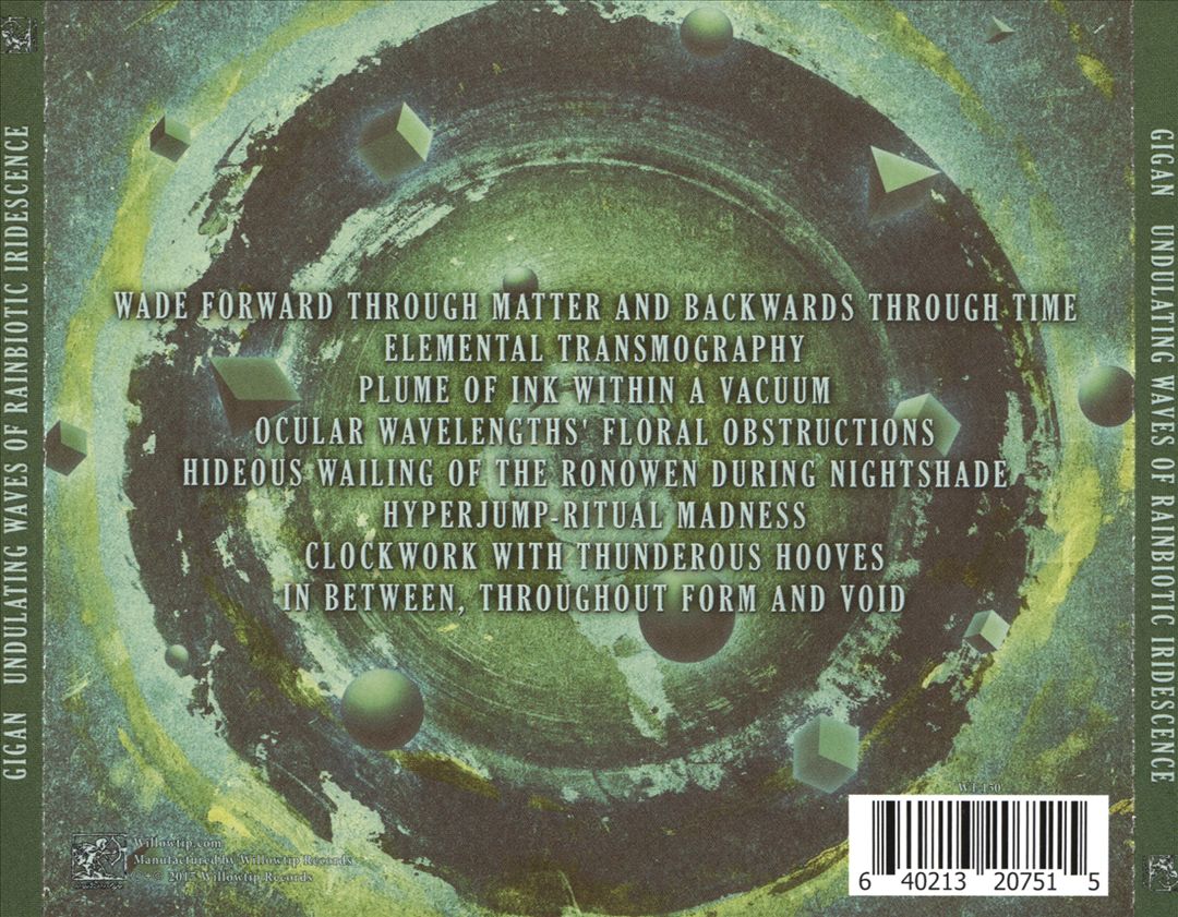 Undulating Waves of Rainbiotic Iridescence cover art