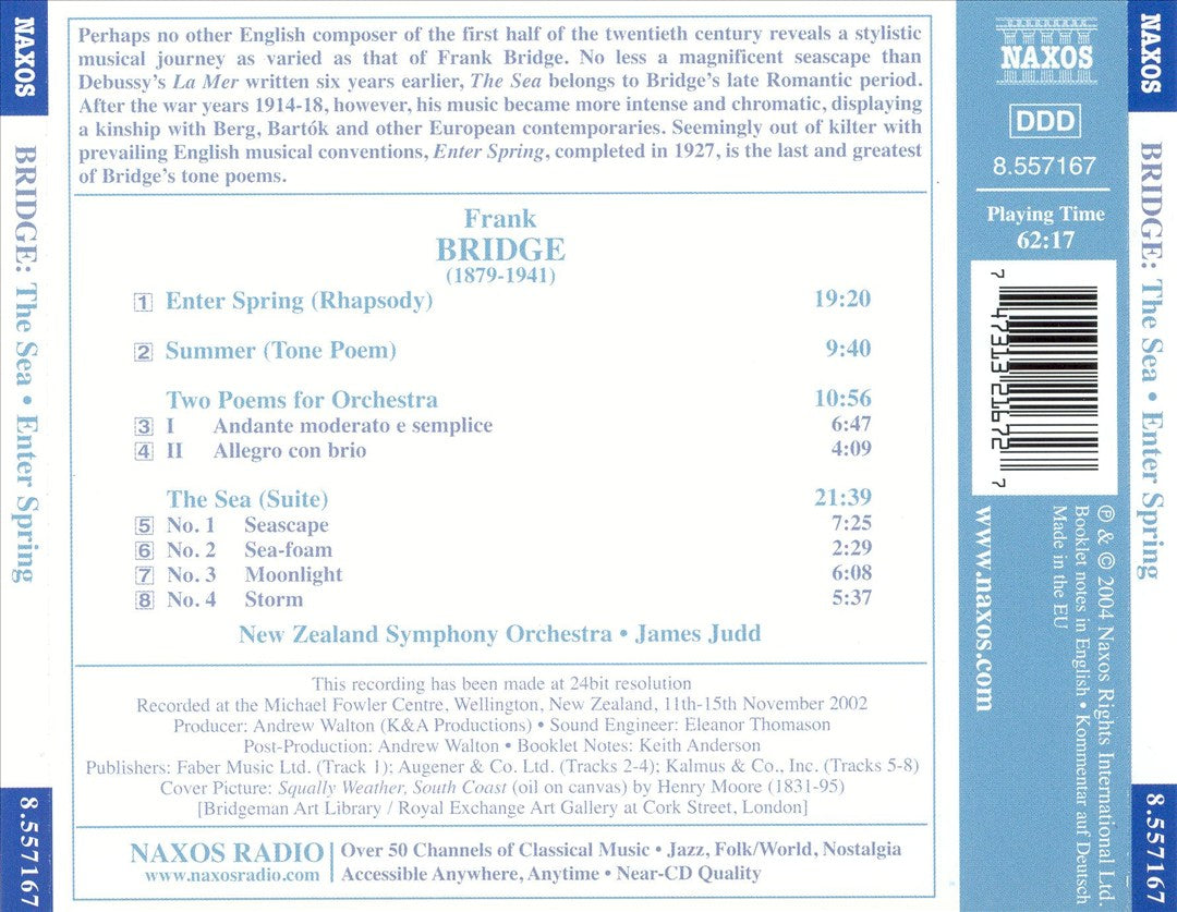 Bridge: The Sea; Enter Spring; Summer cover art