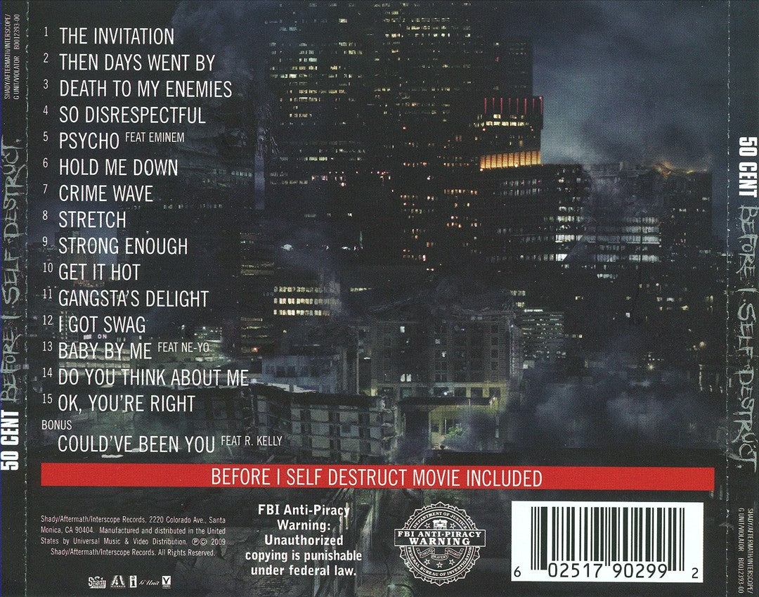 Before I Self Destruct cover art