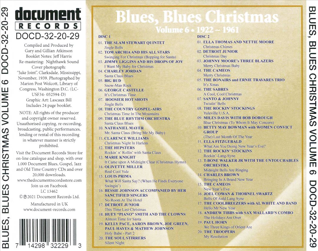 Blues Blues Christmas, Vol. 6 cover art