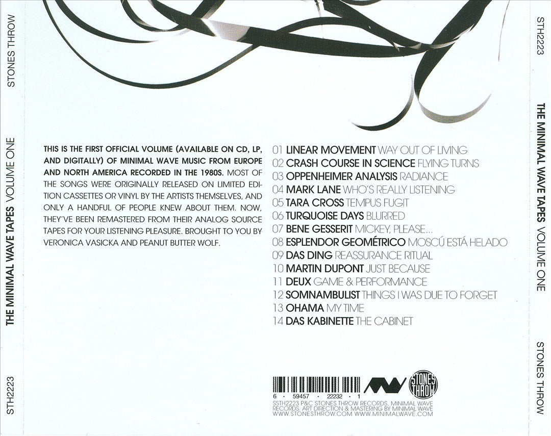 Minimal Wave Tapes, Vol. 1 cover art