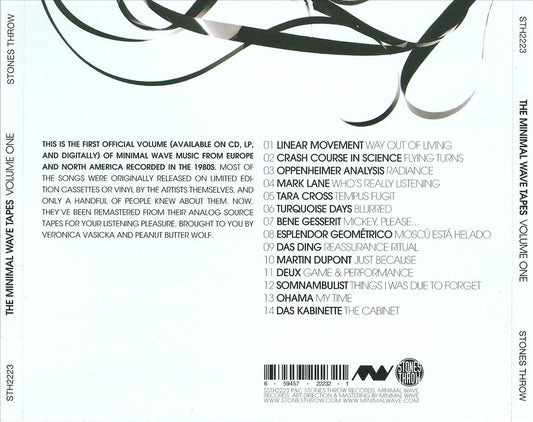 Minimal Wave Tapes, Vol. 1 cover art