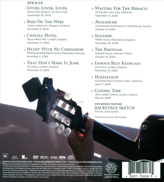 Songs from the Road cover art