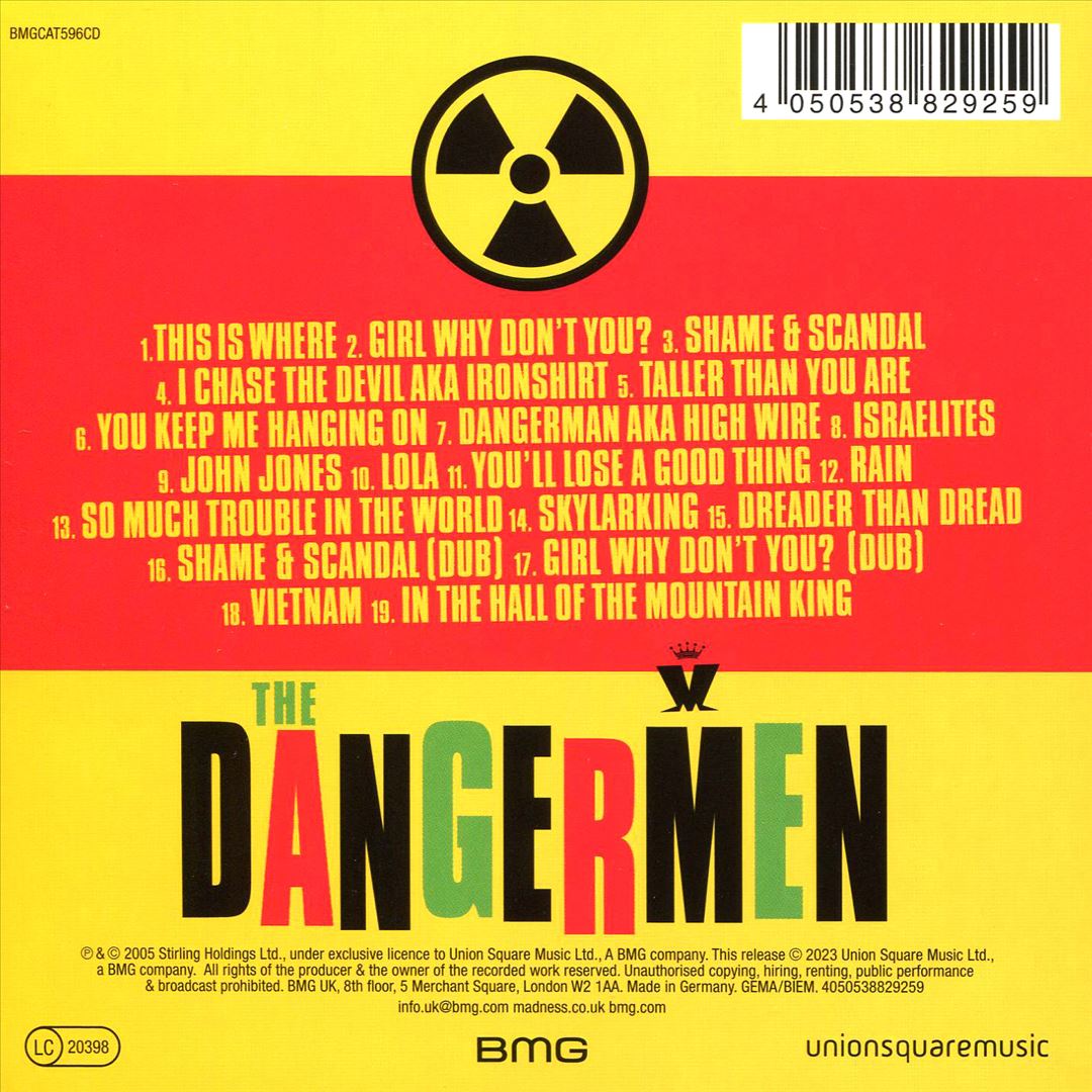 Dangermen Sessions, Vol. 1 cover art