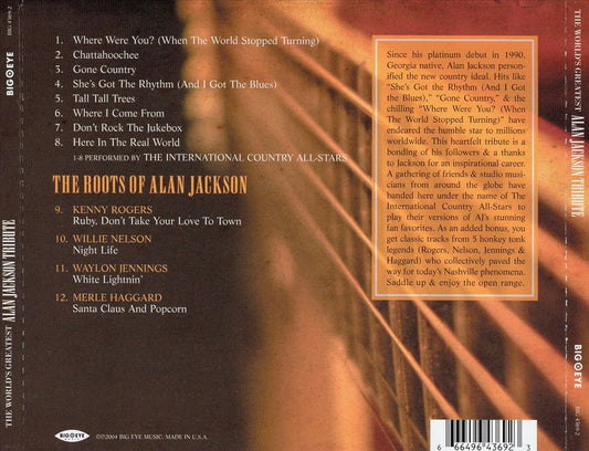 World's Greatest Alan Jackson Tribute cover art