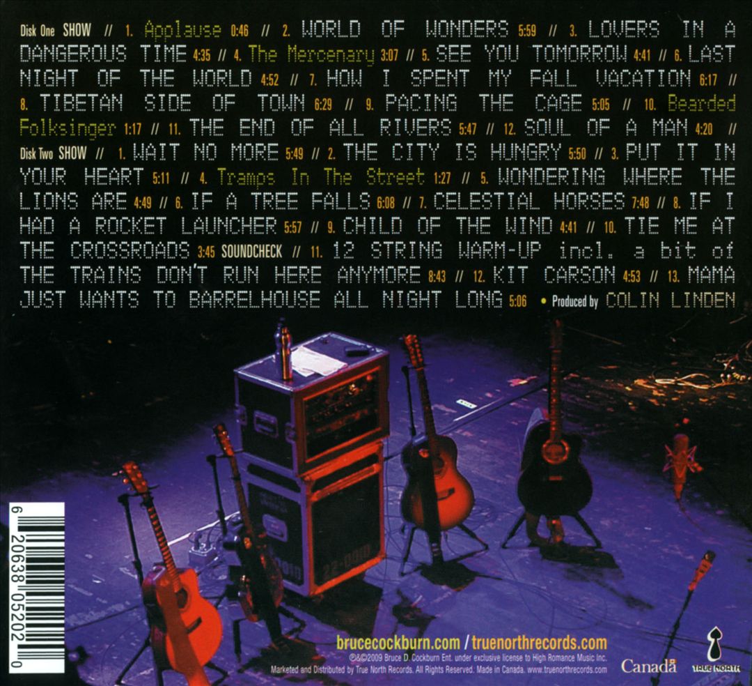 Slice O Life: Bruce Cockburn Live Solo cover art