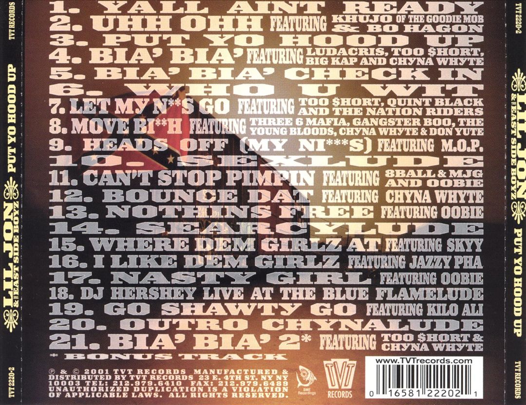 Put Yo Hood Up cover art