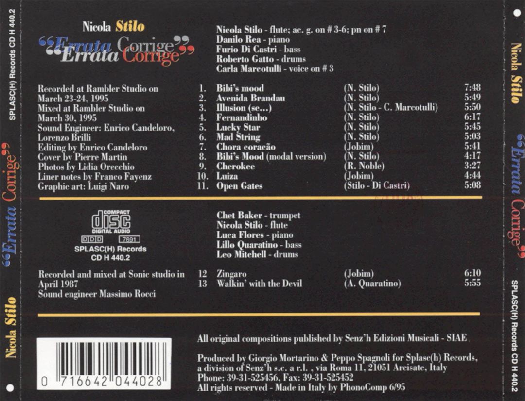 Errata Corrige cover art