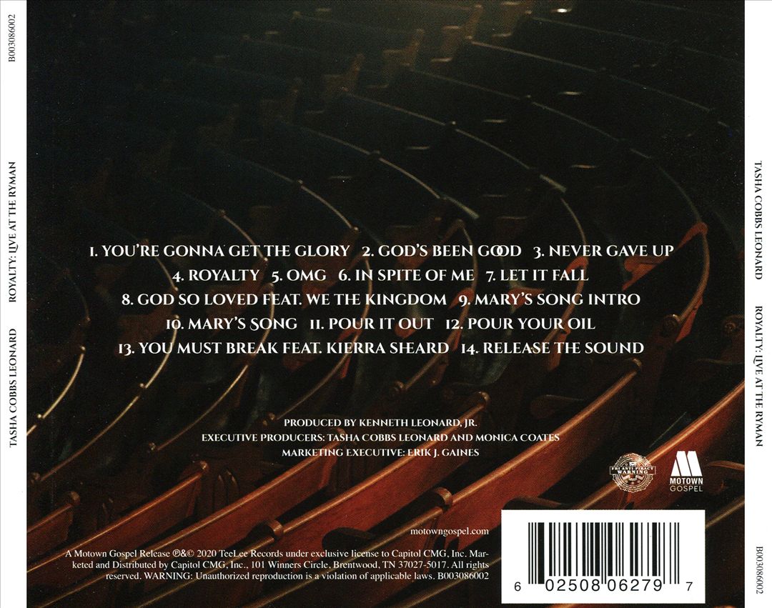 Royalty [Live at the Ryman] cover art