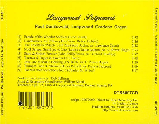 Longwood Potpourri cover art