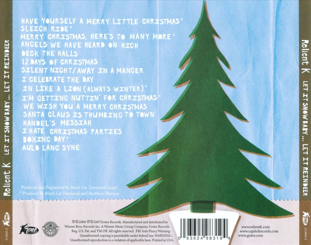 Let It Snow Baby...Let It Reindeer cover art