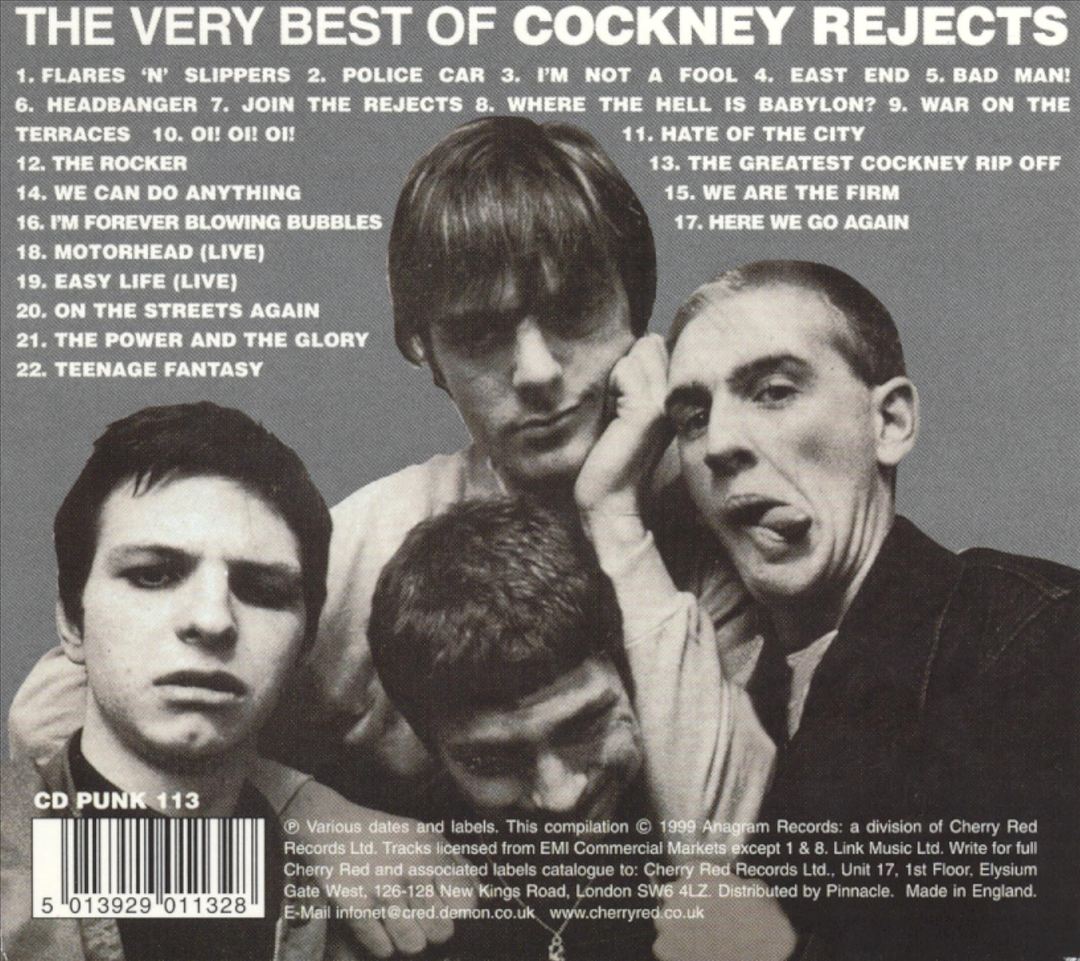 Very Best of Cockney Rejects cover art