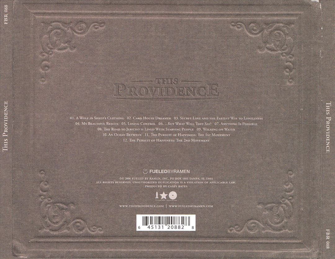 This Providence cover art
