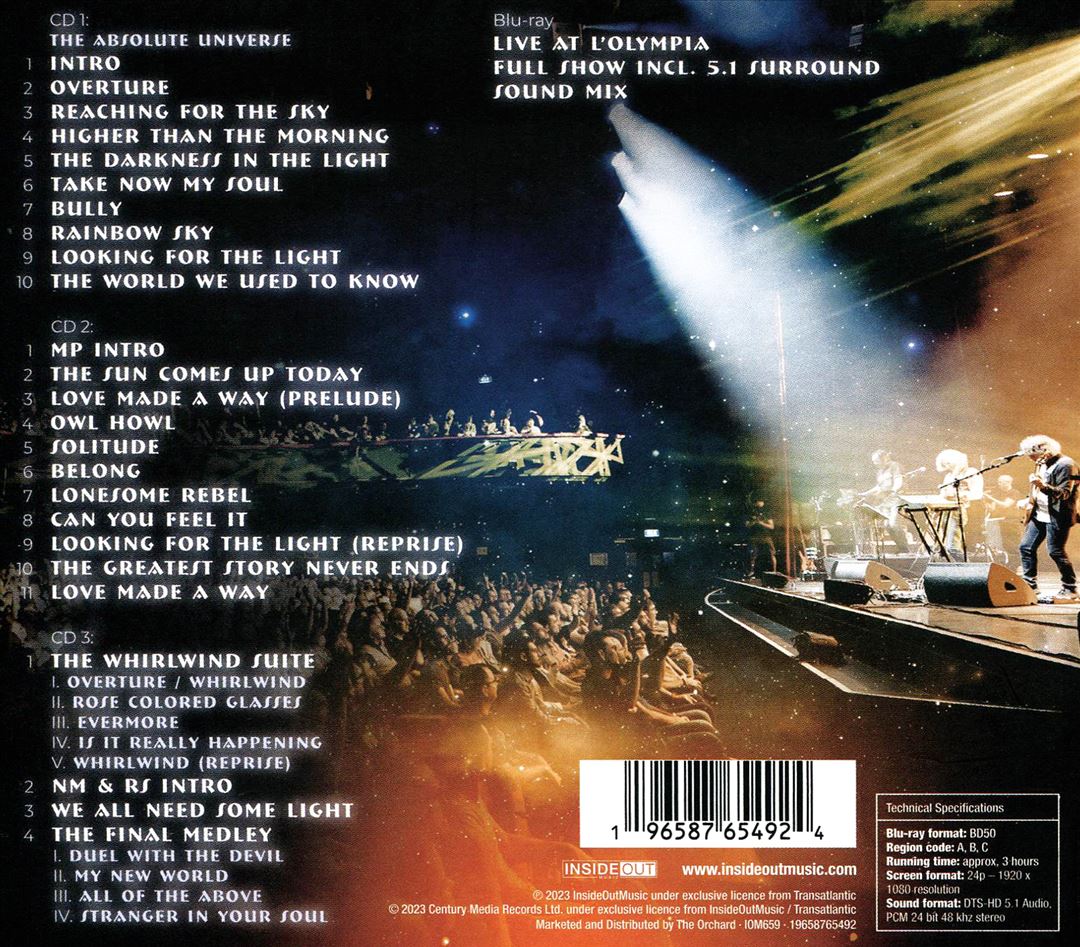 Final Flight: Live at l'Olympia cover art