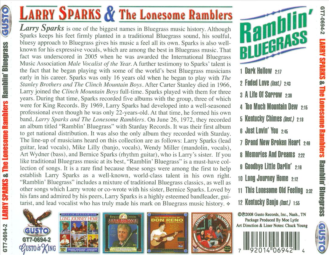 Ramblin' Bluegrass cover art