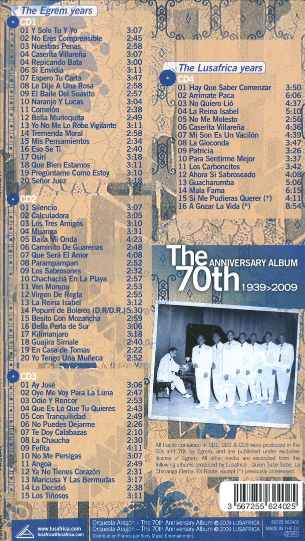 70th Anniversary Album cover art