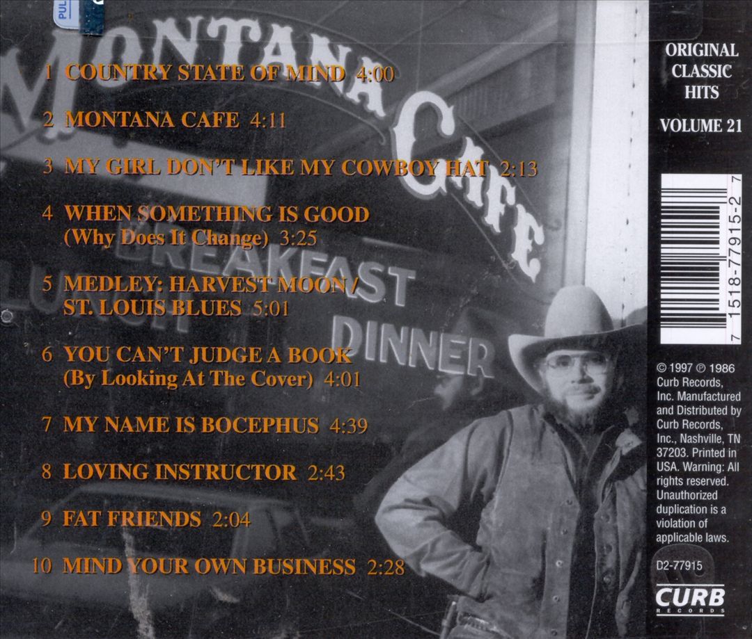 Montana Cafe cover art