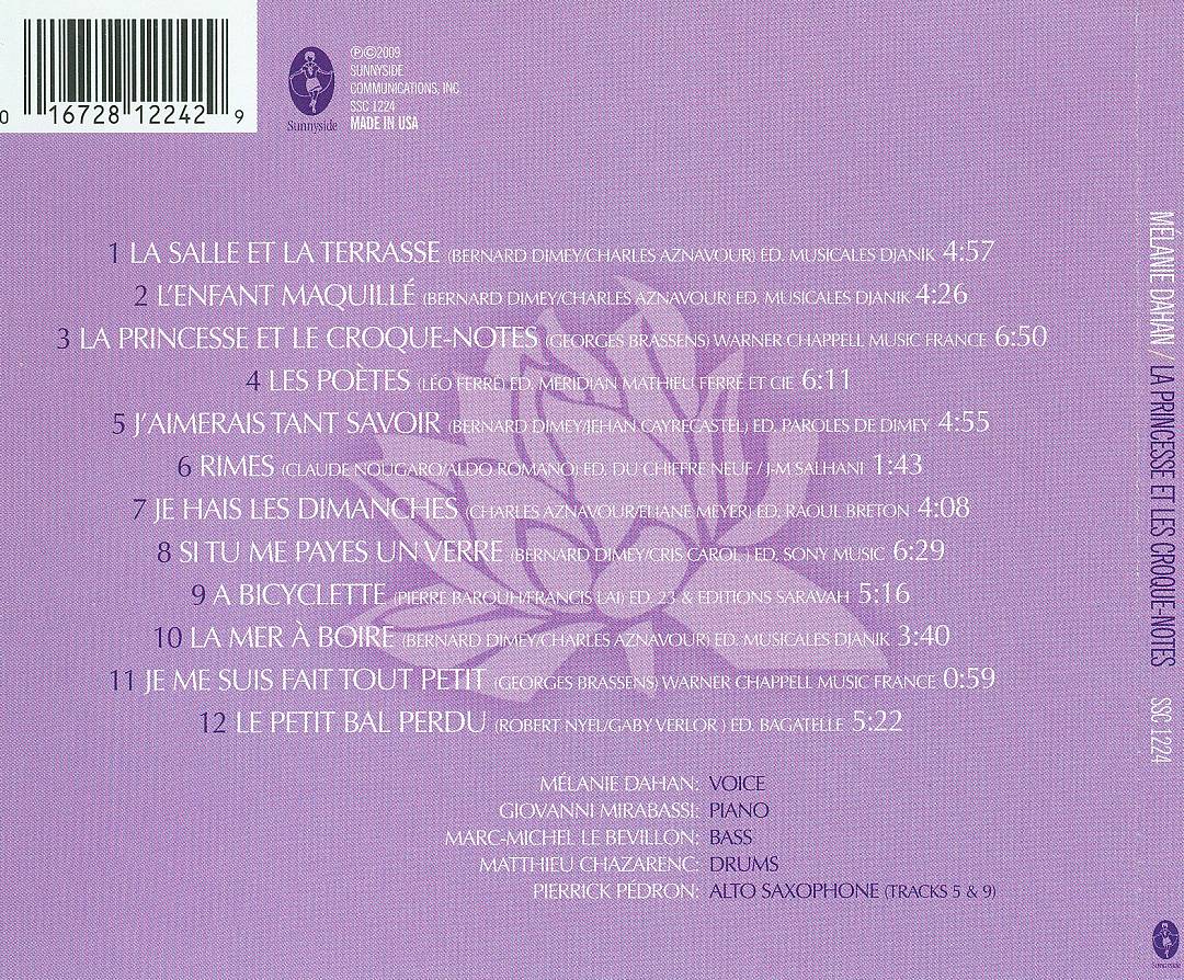 Princesse et Les Croque-Notes cover art