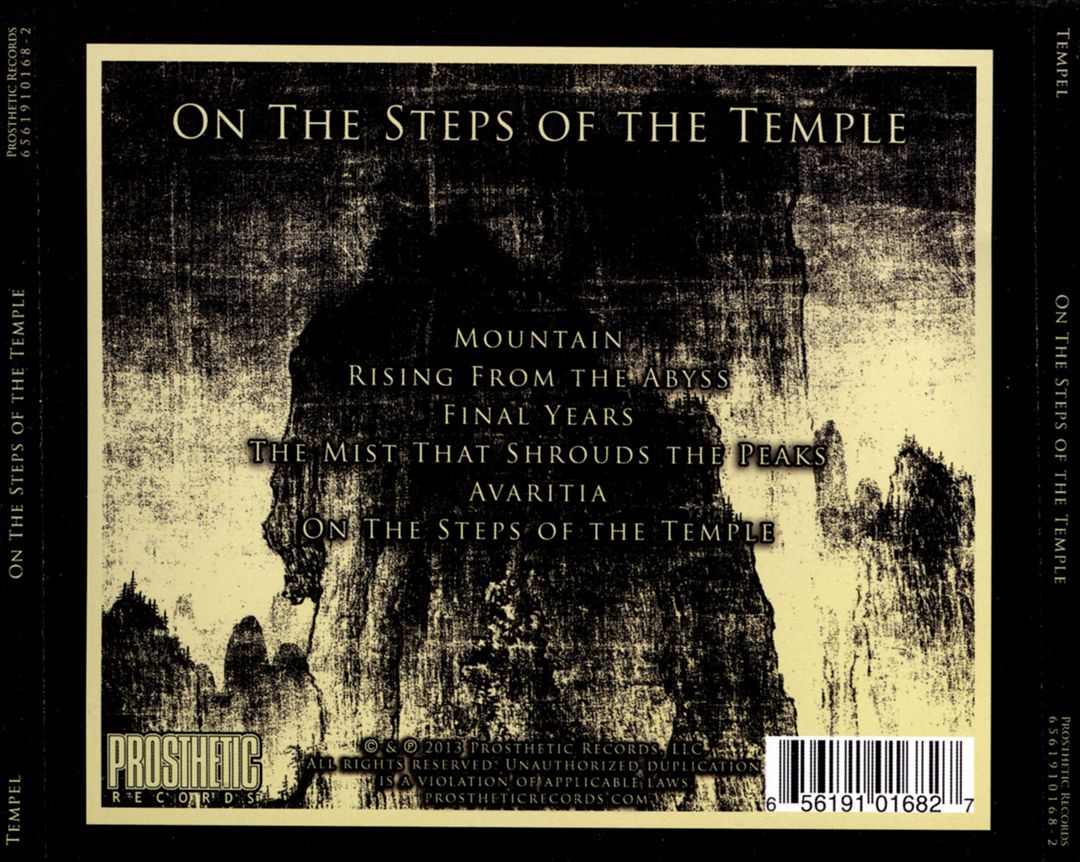 On the Steps of the Temple cover art