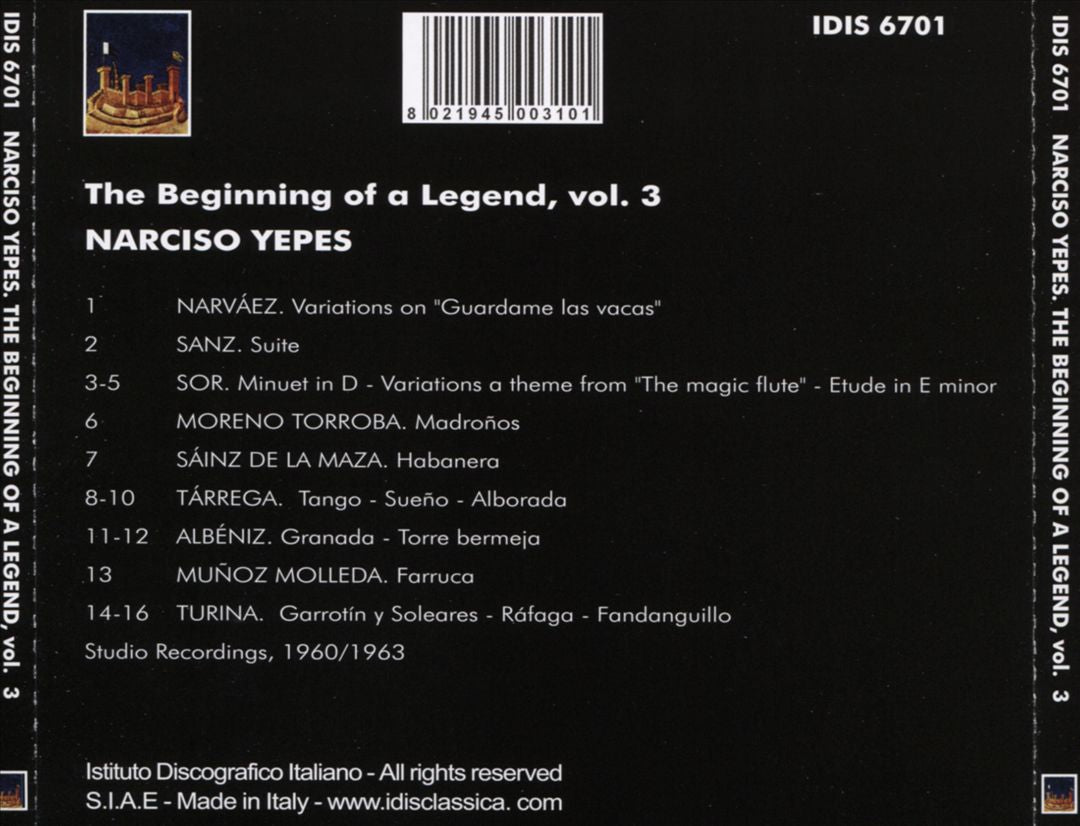 Beginning of a Legend, Vol. 3 cover art