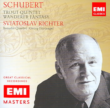 Schubert: Trout Quintet; Wanderer Fantasy cover art
