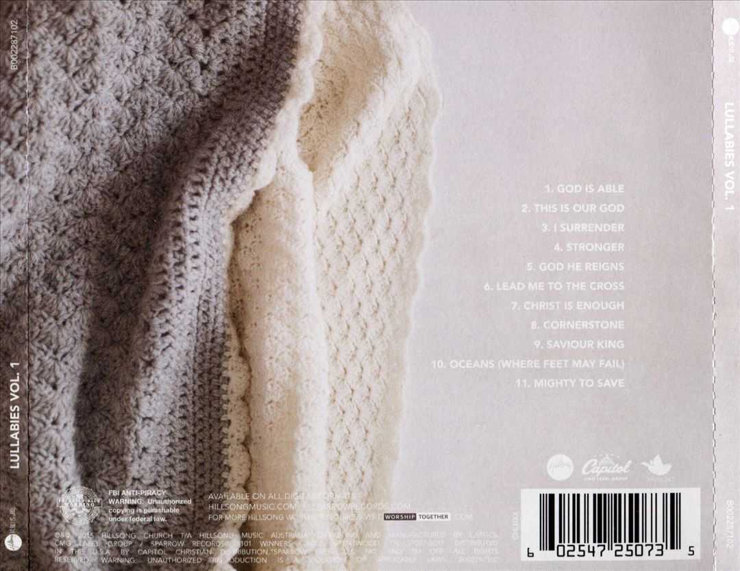 Piano Lullabies, Vol. 1 cover art