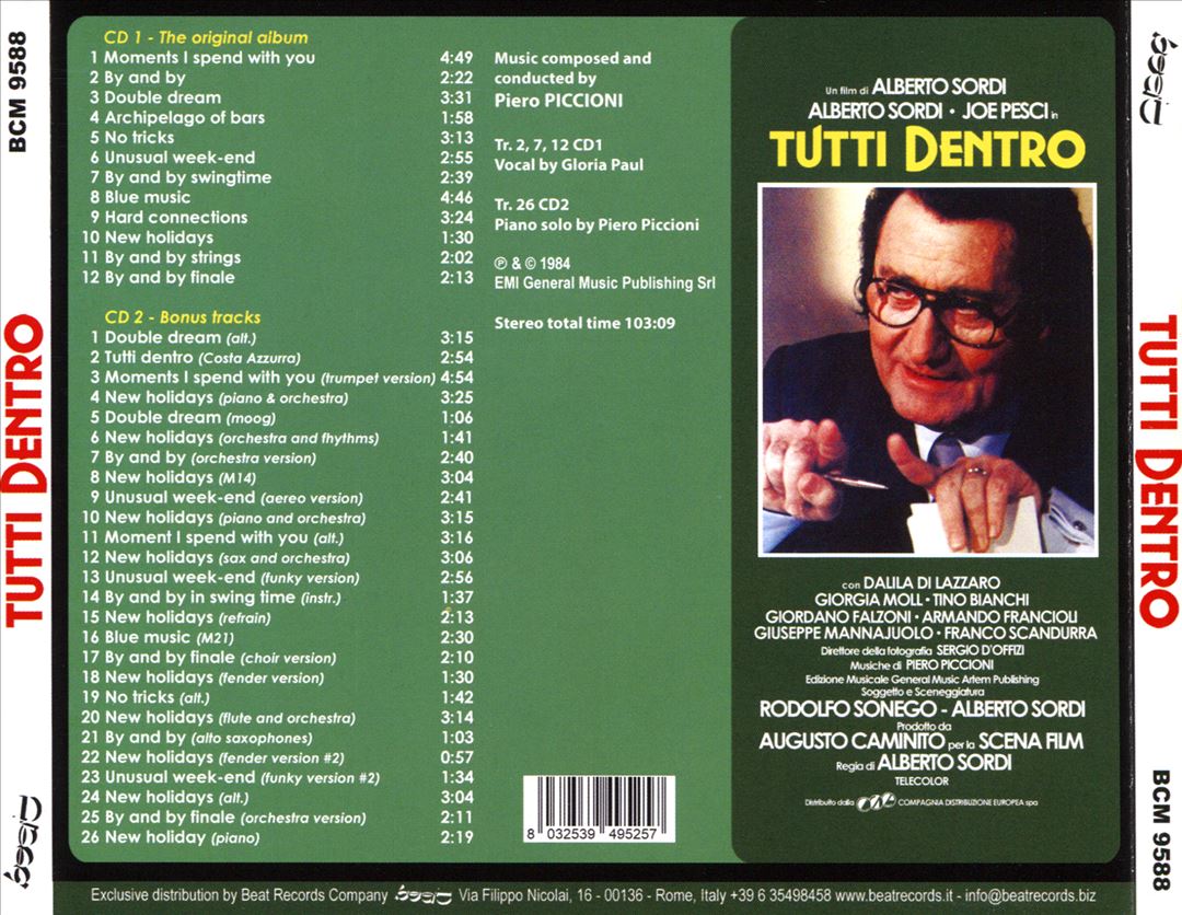 Tutti Dentro cover art