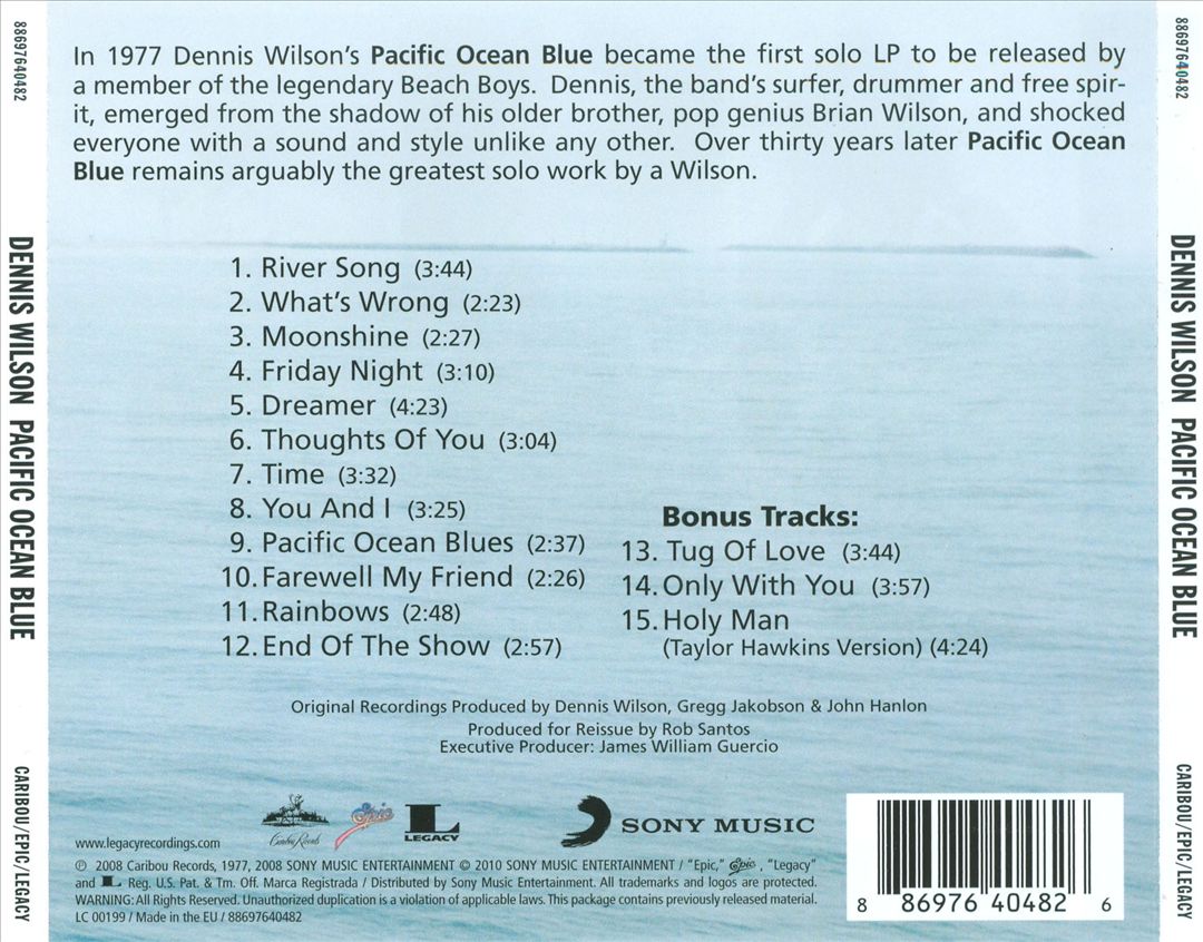 Pacific Ocean Blue cover art