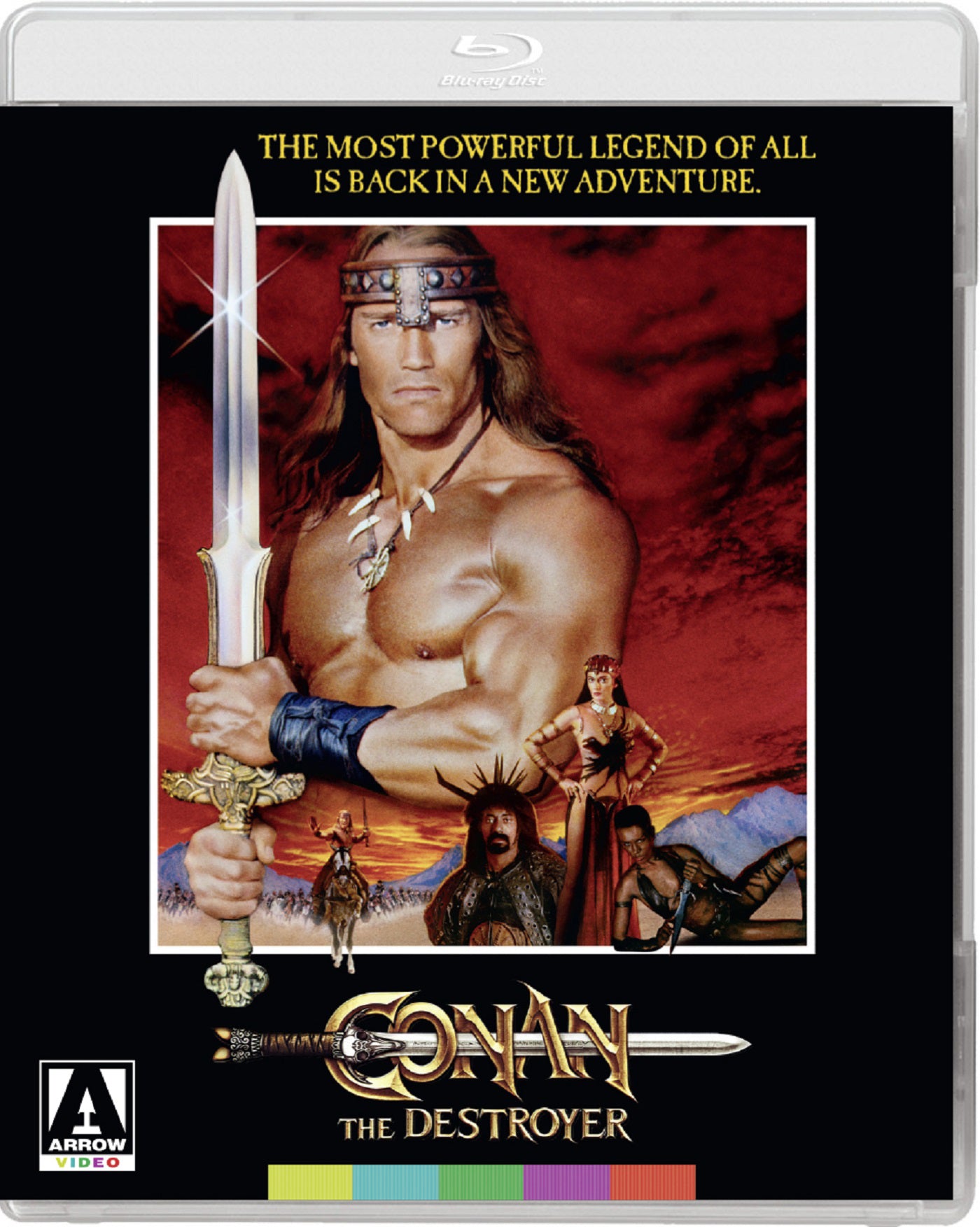 Conan The Destroyer [Standard Edition] [Blu-ray] cover art