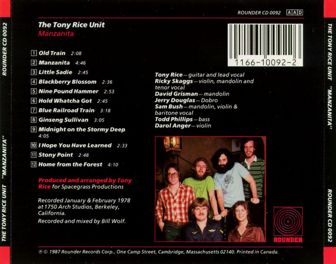 Manzanita cover art