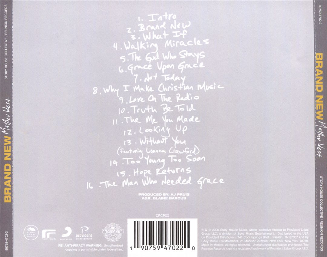 Brand New cover art