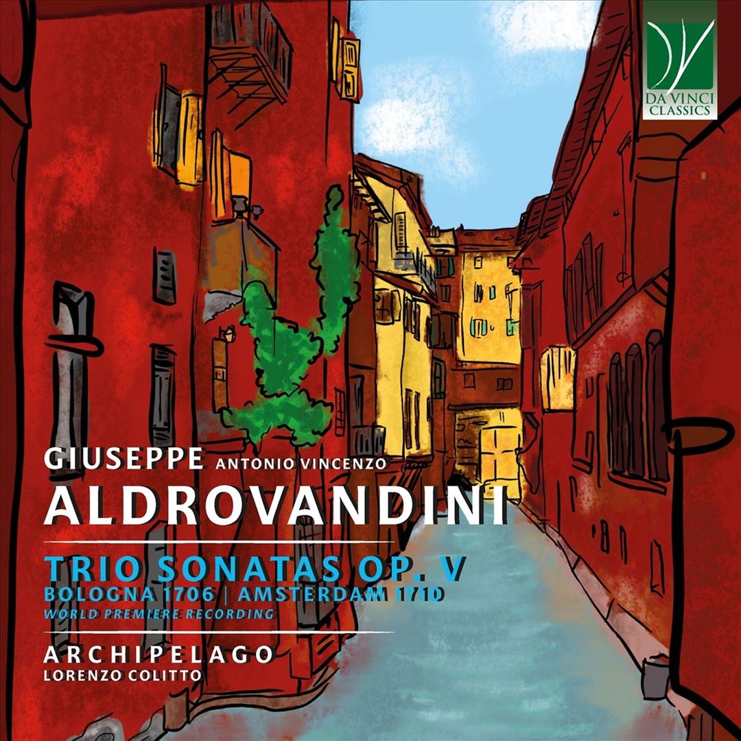 Giuseppe Aldrovandini: Trio Sonatas, Op. V cover art