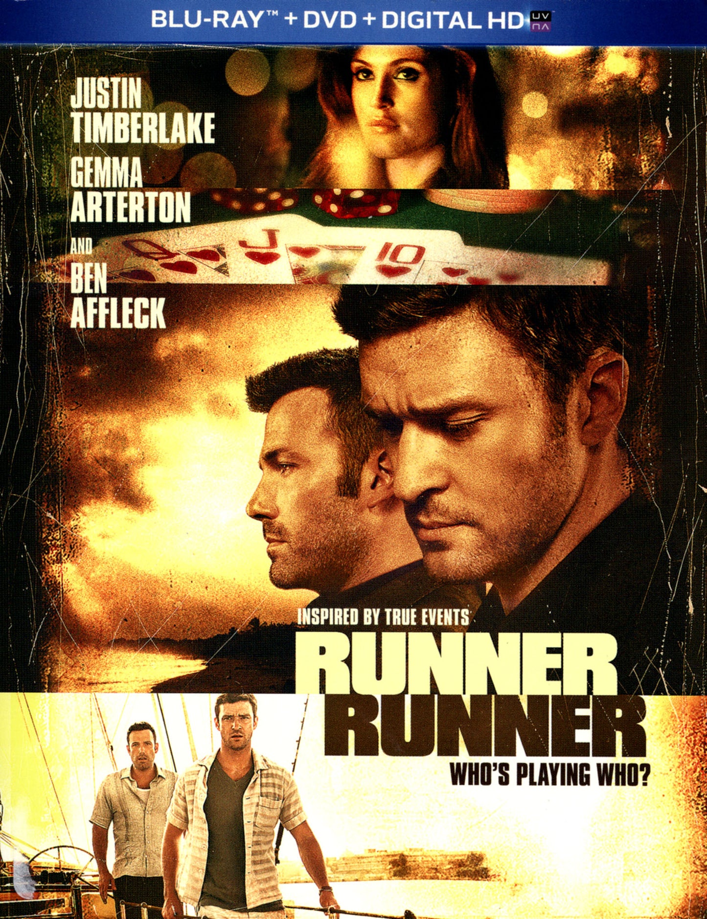 Runner Runner [2 Discs] [Blu-ray/DVD] cover art