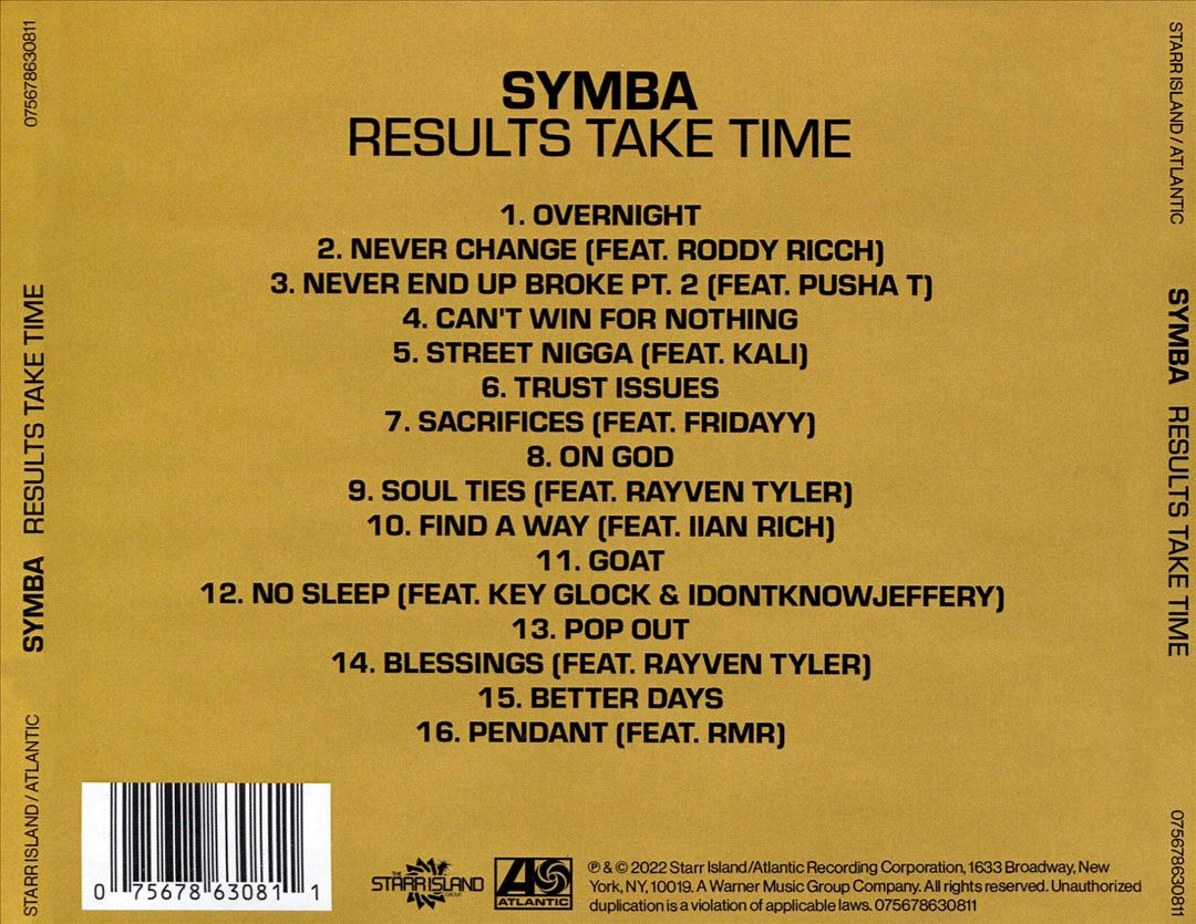 Results Take Time cover art